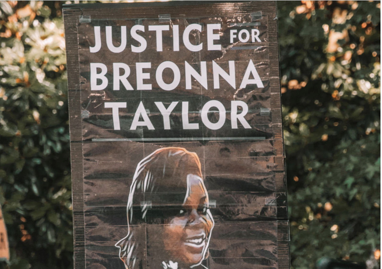 Justice for Breonna Taylor sign