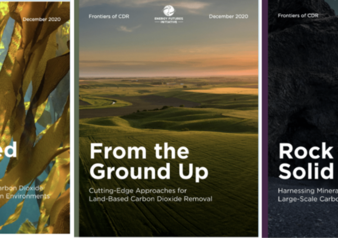Report Cover images: Uncharted Waters, From the Ground Up, an Rock Solid