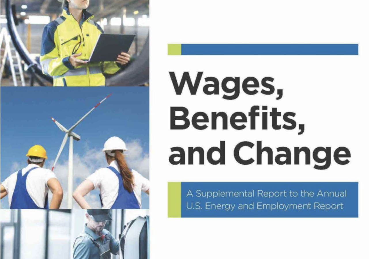 Report Cover for Wages, Benefits, and Change, a USEER Supplement