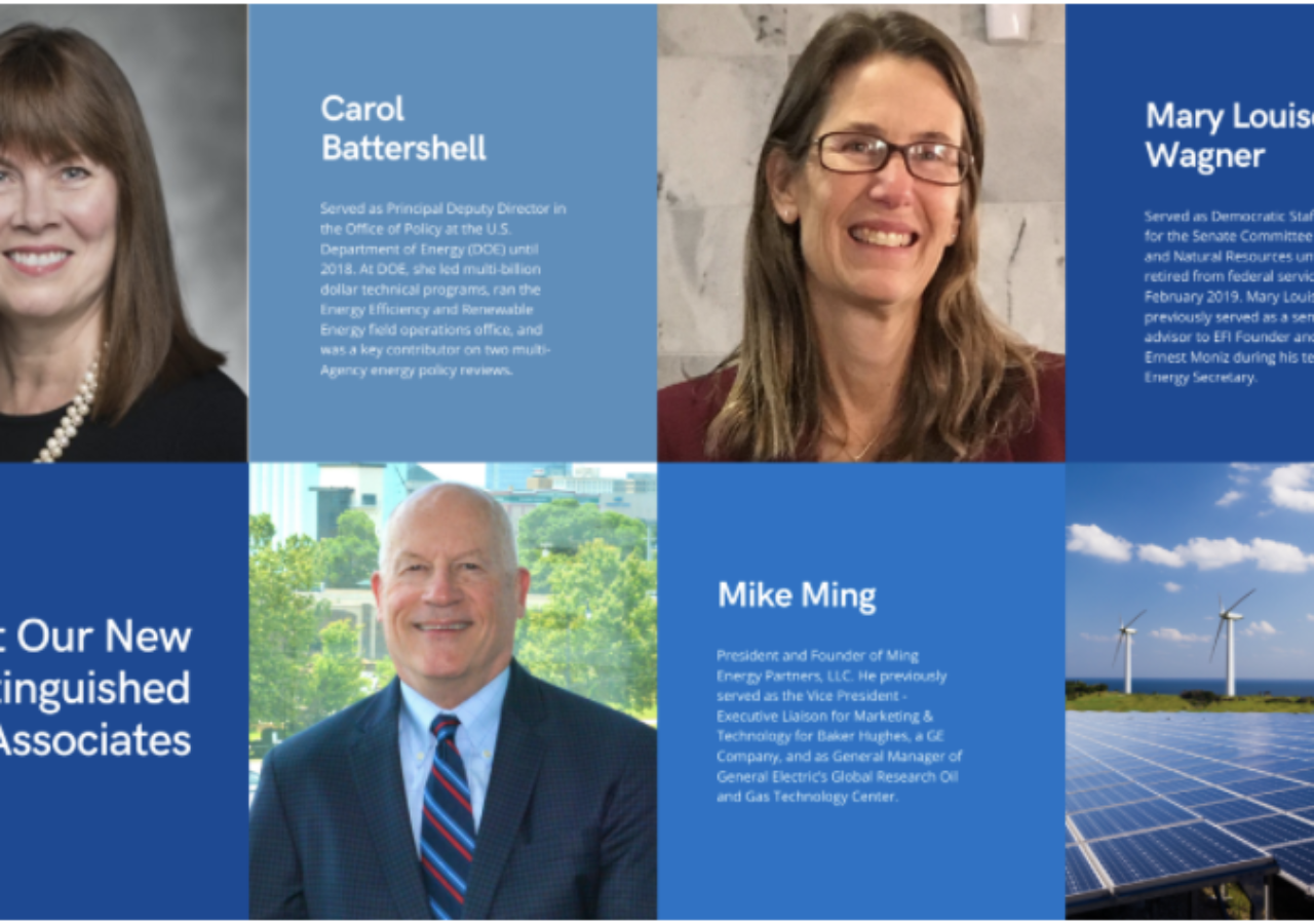 Meet our Distinguished Associates: Carol Battershell, Mary Louise Wagner, and Mike Ming