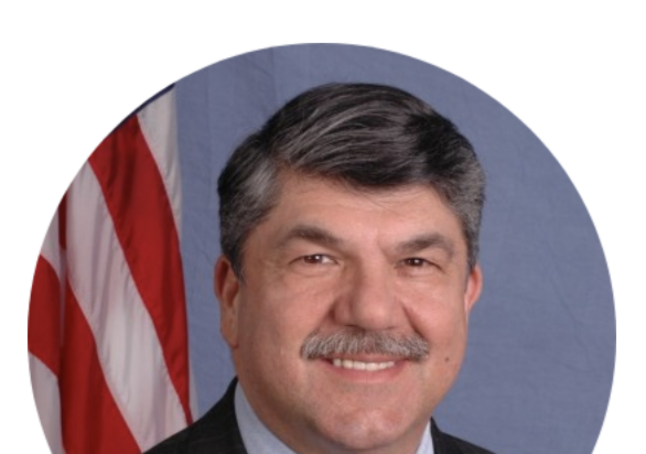 Photo of Mr. Richard Trumka, late president of the AFL-CIO; photo from Mr. Trumka’s LinkedIn profile.