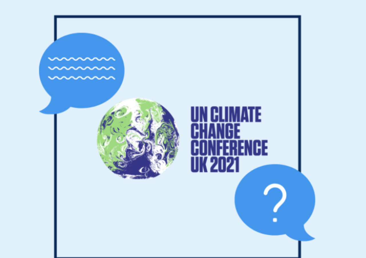 Un Cimate Change Conference UK 2021 graphic