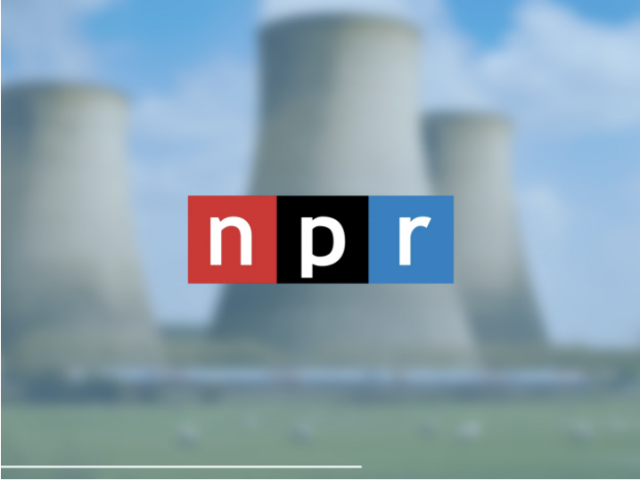 Moniz aired on NPR about nuclear