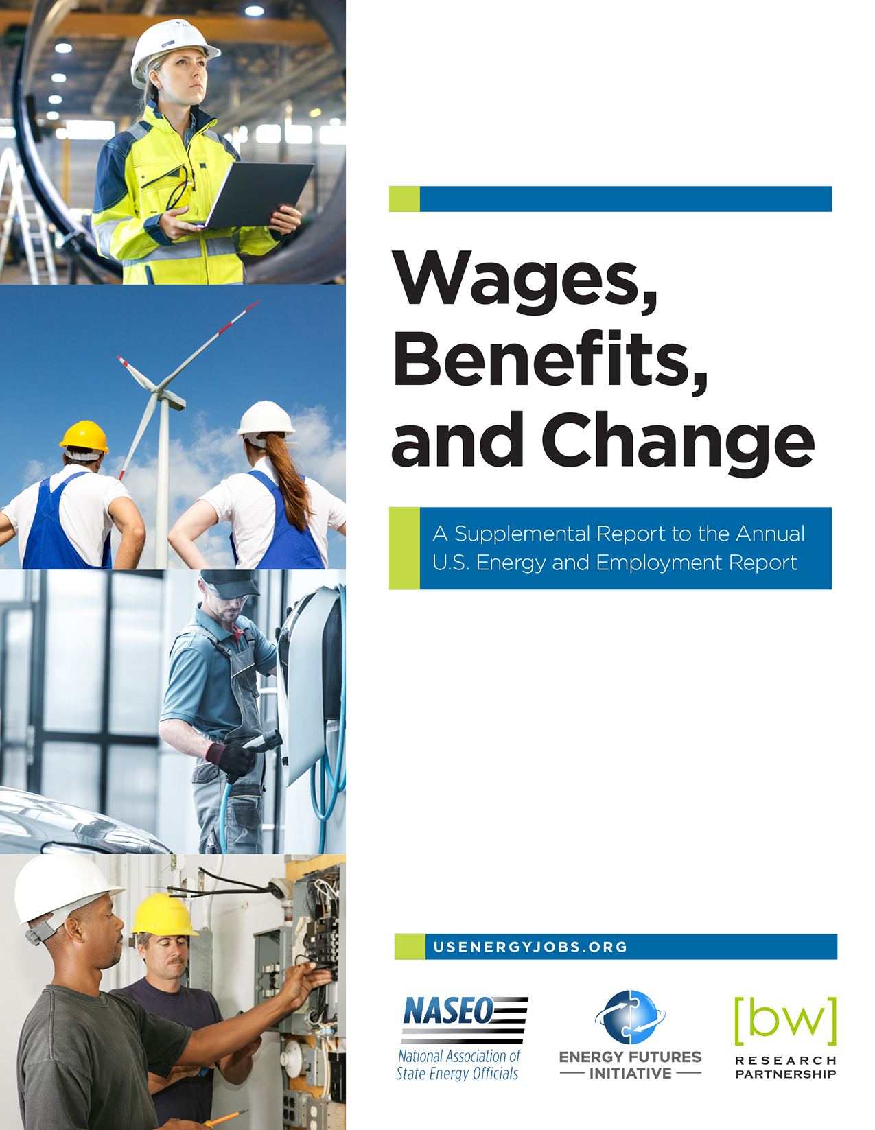Cover Image - Wages, Benefits, and Change: A Supplemental Report to the Annual U.S. Energy and Employment Report