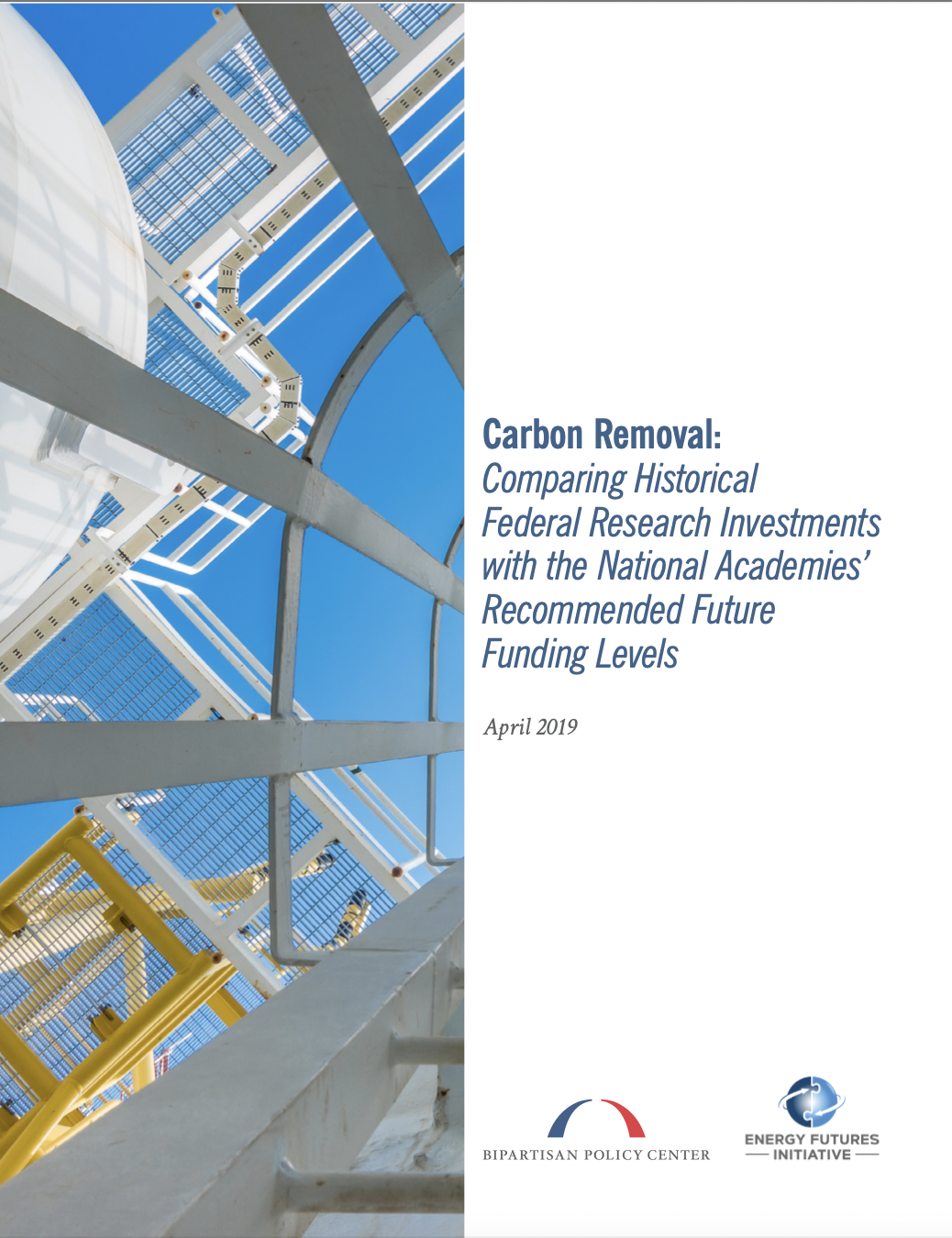 Cover Image of Carbon Removal report