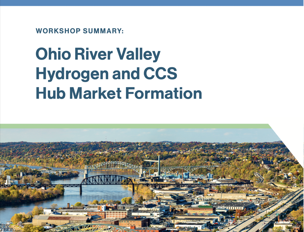 Cover image of Ohio River Valley workshop summary report.