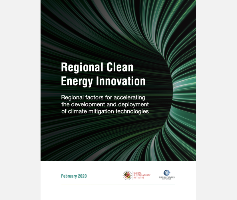Image of Regional Clean Energy Innovation report cover