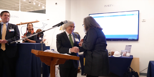 Moniz Receives Award for Excellence in Energy Transition Education
