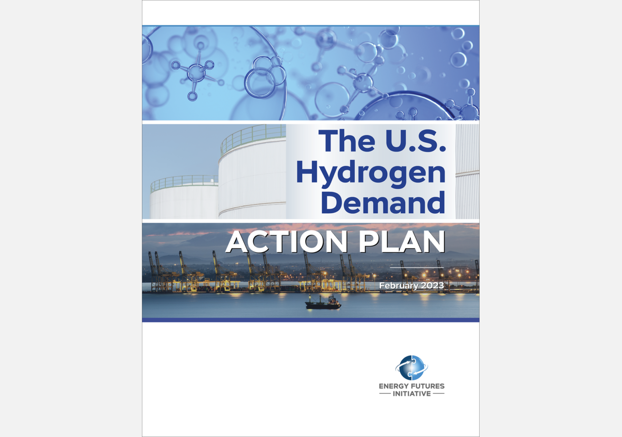 Report Cover - The U.S. Hydrogen Demand Action Plan