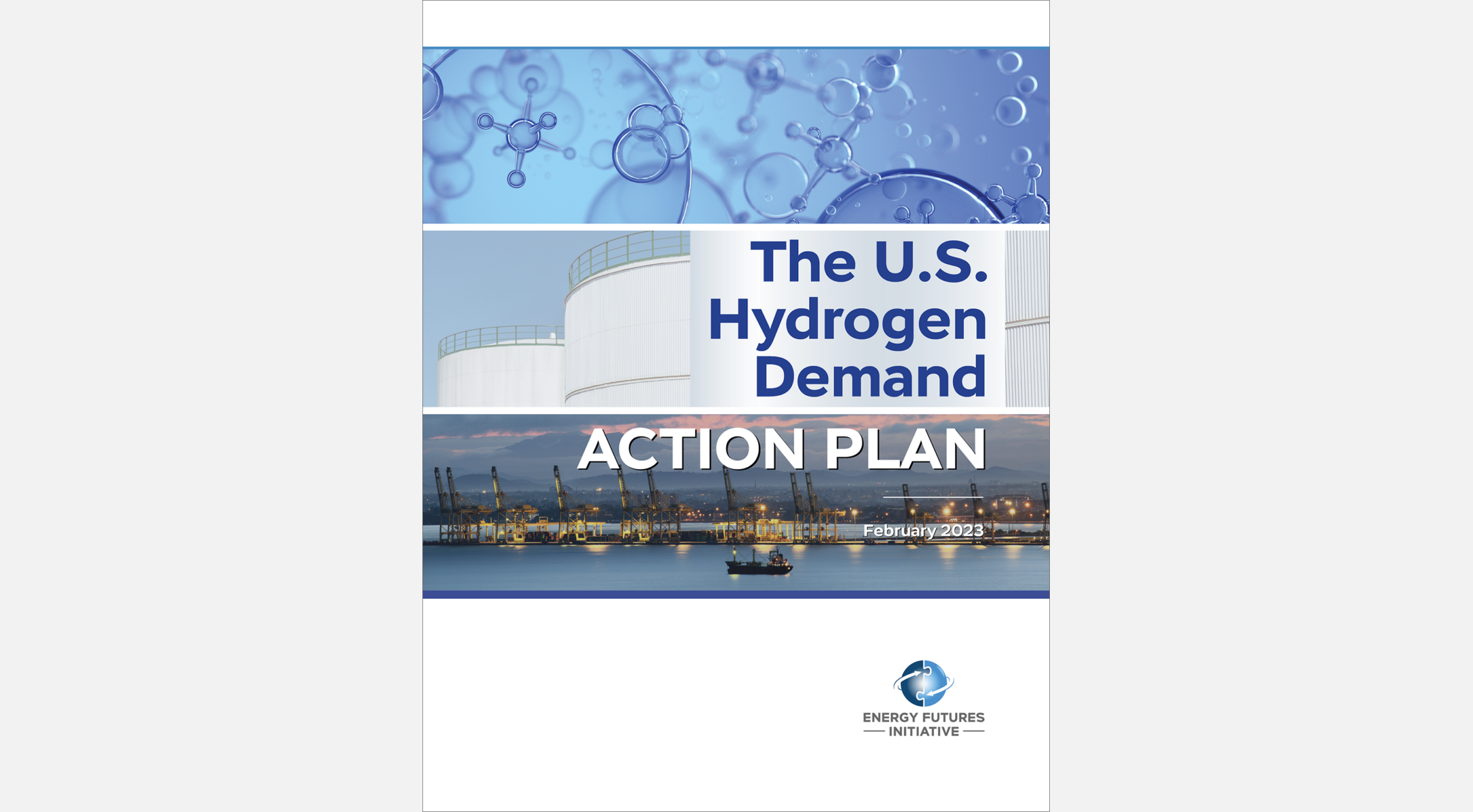 Report Cover - The U.S. Hydrogen Demand Action Plan