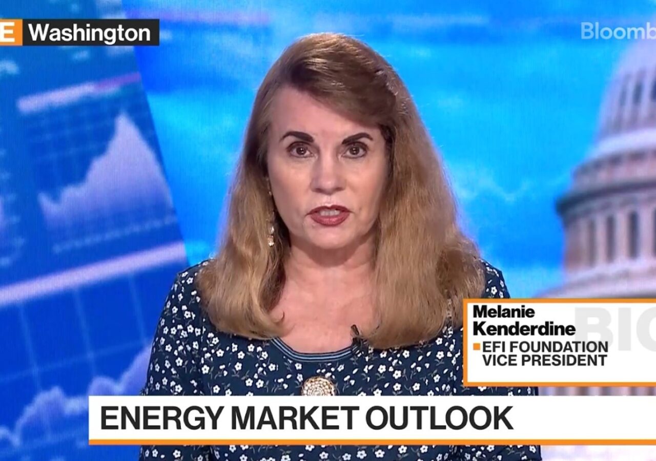 Live Washington Energy Market Outlook Melanie Kenderdine, EFI Foundation Vice President
