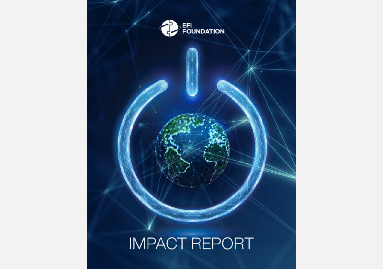 EFI Foundation 2023-24 Impact Report cover